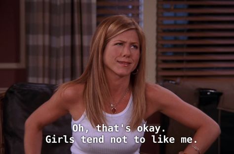 Rachel Green Dialogues, Rachel Green Personality, How To Be Rachel Green, How To Be Like Rachel Green, Rachel Green Quotes, Sofia Aesthetic, Relatable Feelings, Hell Quotes, Rachel Hair