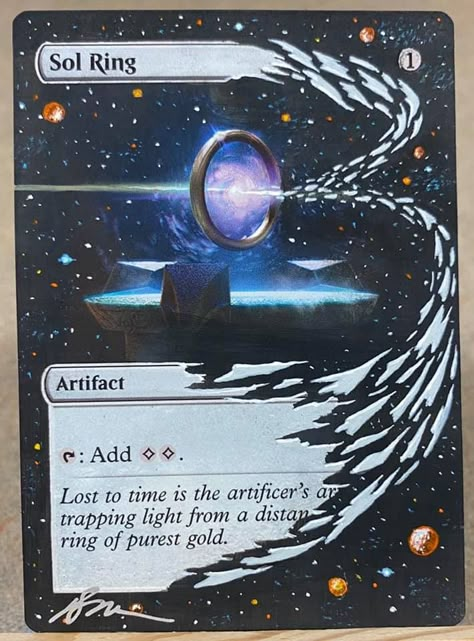 From MTG fan art and alters community. Mtg Fan Art, Sol Ring Mtg Altered Art, Mtg Altered Art Land, Magic The Gathering Card Art, Magic The Gathering Fan Art, Mtg Custom Cards, Mtg Card Art, Mtg Altered Art Cards, Mtg Fanart