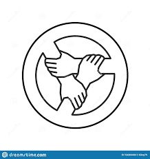 Unity Drawing, Unity Tattoo, Unity Logo, Union Logo, Three Logo, Sports Drawings, Lab Logo, Hand Doodles, Hands Icon