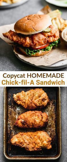 Chick Fil A Chicken Sandwich Recipe, Chick Fil A Recipe, Chick Fil A Sandwich, Crispy Chicken Sandwich, Crispy Chicken Sandwiches, Chick Fil A Sauce, Plats Healthy, Gourmet Sandwiches, Classic Sandwich