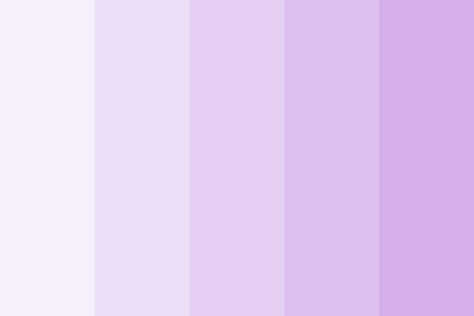 Shades of Lilac Palette Color Palette Purple Colour Shades, Lavender Color Palette, Purple Palette, Purple Color Schemes, Purple Color Palettes, Purple Rooms, Color Schemes Colour Palettes, Grey Color Palette, Purple Paint