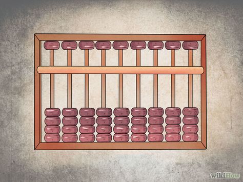 How to Use an Abacus | WikiHow Abacus Math, Number Value, Science Club, Homeschool Classroom, Educational Games For Kids, Maths Puzzles, Single Bead, Mental Math, Teaching Tools