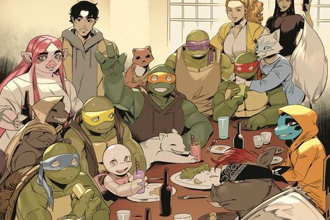 Idw Tmnt, Tmnt Family, Tmnt Idw, Tmnt Movie, Tmnt Characters, Idw Comics, Dark Knight Returns, Tmnt Comics, Teenage Mutant Ninja Turtles Art