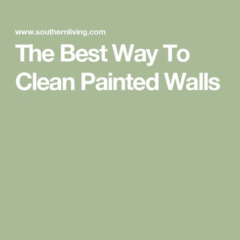 The Best Way To Clean Painted Walls How To Wash Painted Walls, Washing Painted Walls, How To Clean Matte Paint Walls, Clean Painted Walls, Breakfast Party Foods, Easy Dinner Casseroles, Culture Quotes, Cleaning Painted Walls, Bathroom Paint