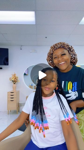 Back To School Hairstyles Black Girls Kids, Hairstyle For Kids For School, Children Weaving Hairstyles, Eight Year Old Hairstyles, Fulani Braids Hairstyles Kids, Hairstyle For Children Girl, Natural Braid Styles For Little Black Girls Kids, Hair Styles Kids Black, Simple Fulani Braids For Kids