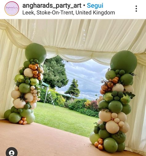 Wedding Balloon Decor, Balloon Ring, Frog Baby Showers, Safari Balloon, Balloon Pillars, Balloon Arrangement, Balloon Bouquet Diy, Balloon Tower, Deco Ballon