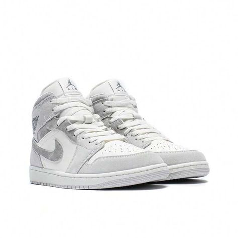 Nike Nike Air Jordan 1 Mid SE Neutral Grey Sail FQ7720-002 Men's Fashion Sneaker New | SHEIN USA Air Jordan 1 Mid Se, Nike Air Jordan 1 Mid, Nike Air Jordan 1, Air Jordan 1 Mid, Sneakers Men Fashion, Jordan 1 Mid, Air Jordan 1, Nike Air Jordan, Jordan 1