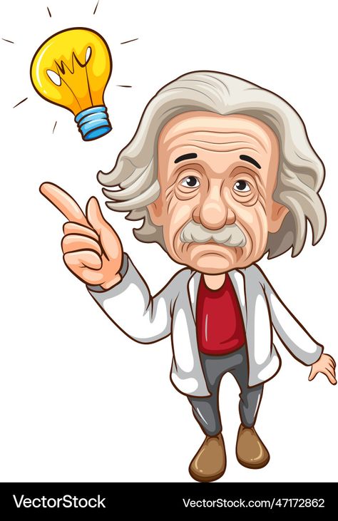 Einstein Clipart, Albert Einstein Cartoon, Cartoon Character Illustration, Clip Art Library, Character Vector, Cartoons Png, Poster Drawing, Freelance Graphic Design, Hand Art