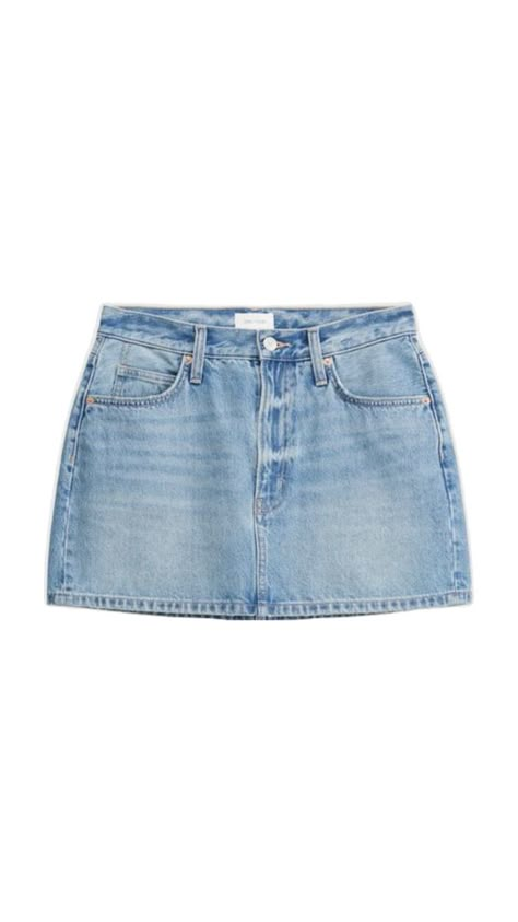 Jean skirt for summer and back to school Jean Skirt Short, Sza Tour, Cute Jean Skirt, Packing List Summer, Obx Outfits, Tate Mcrae Concert, Fame Outfits, Jean Skirt Outfits, Wardrobe Revamp