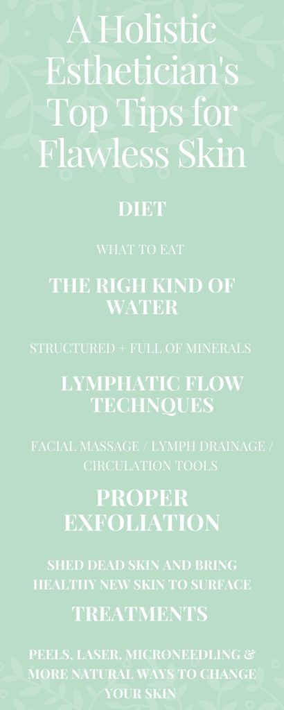 Flawless Skin Tips, Holistic Esthetician, Esthetician School, Foods For Healthy Skin, Holistic Skin Care, Skin Diet, Lymph Drainage, Toxic Skincare, Healing Waters