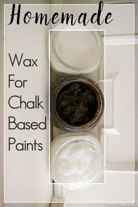 You will want to try this! How to make homemade wax for chalk based paints. I make a soft wax, harder rubbed wax, and a dark wax for furniture. | Country Design Style | http://countrydesignstyle.com Restauration Hardware, Diy Chalk Paint Recipe, Make Chalk Paint, Chalk Paint Recipe, Homemade Chalk Paint, Chalk Paint Wax, Homemade Chalk, Diy Chalk, Diy Wax