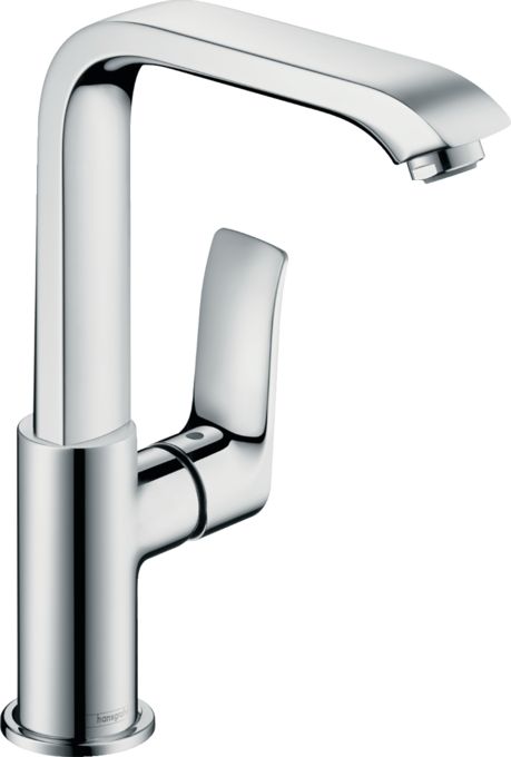 Metris Washbasin mixers: Chrome, Item No. 31087000 | hansgrohe INT Hansgrohe Bathroom, Bathroom Faucets Chrome, Single Hole Bathroom Faucet, Bathroom Taps, Brass Faucet, Single Hole Faucet, Basin Mixer Taps, Basin Taps, Basin Mixer