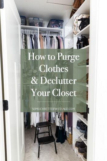 Clothes Declutter, Declutter Your Closet, How To Organize Your Closet, Closet Cleaning, Declutter Closet, Clothes Closet Organization, Organize Craft Supplies, How To Declutter, Tidy Kitchen