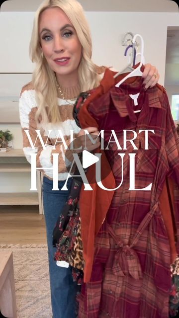 Chloee Huseman on Instagram: "Walmart Fall Finds 🍁 comment SHOP and I’ll send you a link! I have a good Walmart haul! From denim jeans, to sweatshirts, to dresses… I found it all. Great fall capsule pieces, sweaters to wear with leggings too! And these Henley sweatshirts are very cute!
.
https://liketk.it/4StKe
Walmart, walmart outfits, fall outfit inspo, fall trends, fall finds, casual style, mom style, mom finds, Pinterest inspo, affordable fashion finds, petite friendly" Casual Walmart Outfits, Walmart Christmas Outfits, Walmart Fall Fashion 2024, Walmart Outfit Ideas, Walmart Outfits Fall 2024, Cute Walmart Outfits, Walmart Fall Outfits, Walmart Haul, Cute Fall Fashion