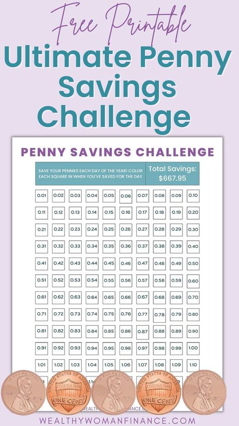 Free Penny Savings Challenge Printable: How To Save $600+ Gabby Cat, Saving Money Chart, Money Saving Challenges, Cat Coloring Pages, Budget Challenge, Money Chart, Savings Challenge Printable, Money Saving Methods, No Spend Challenge