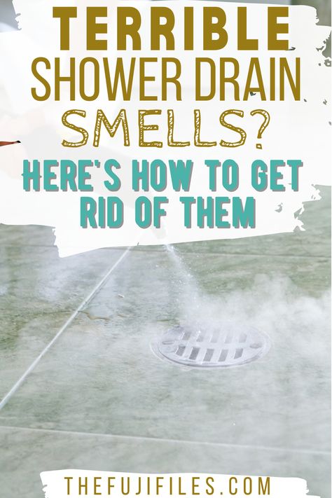 Shower drain smells are a headache to deal with as they indicate bad hygiene and may cause health issues. Read this article to know how to get rid of them! Clean Shower Drain Smell, How To Clean A Smelly Drain, Stinky Drains Remedy Bathroom, Bathroom Drain Smell, How To Clean Shower Drain Smell, How To Clean A Shower Drain, Smelly Shower Drain Cleaning Tips, Diy Drain Cleaner Smell, Drain Smell Cleaner