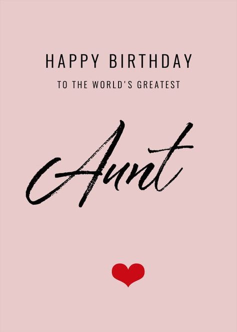 World's Greatest Aunt - Birthday Card (Free) | Greetings Island Birthday Card For Aunt, Birthday Drawings, Birthday Aunt, Happy Birthday Aunt, Happy Birthday Drawings, Aunt Birthday, Free Birthday Card, Greetings Island, Great Aunt