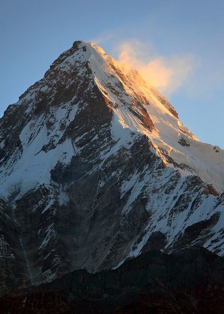 Annapurna Mountains Close Up, Mountain Reference Photo, Huge Mountains, Nepal Annapurna, Pictures Of Mountains, Mountains Pictures, Mountain Landscape Photography, Mountain Pictures, Mountain Wallpaper