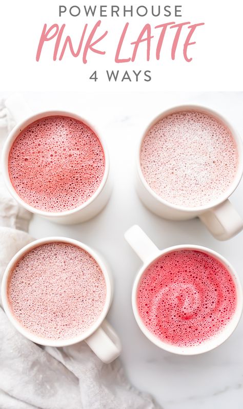 Beet Shots, Canned Beets, Beet Powder, 40 Aprons, Pink Latte, Light Drinks, Moon Milk, Fresh Beets, Pink Food