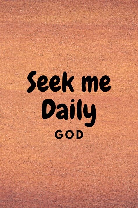 Seek God First, Vision 2025, Seek God, Gods Guidance, Apple Gift Card, Father God, Seek Me, Bible Study Notes, Seeking God