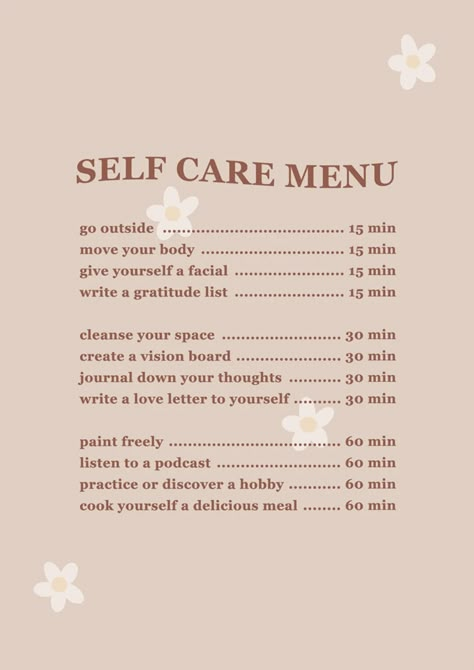 Self Care Infographic Design, Self Care Poster Design, Self Care Header, Self Care Retreat, Forms Of Self Care, Self Care Menu, Self Care Poster, Green Potion, Self Care Reminders