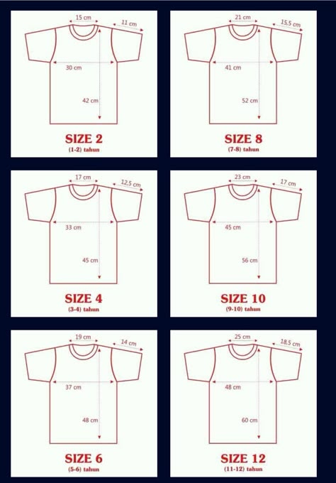 Clothing Patterns Sewing, Boys Shirts Pattern, T Shirt Sewing, T Shirt Sewing Pattern, Crochet Baby Jacket, Sewing Measurements, Baby Clothes Sizes, Baby Clothes Patterns Sewing, Kids Clothes Patterns