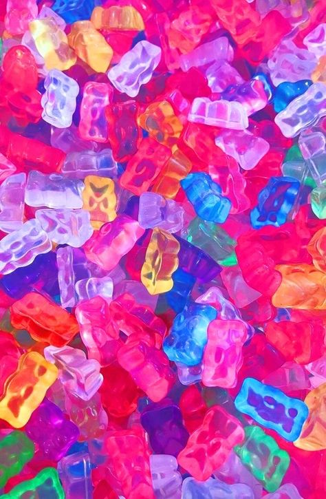 Gummy Bears, Bright Colors, We Heart It, Bears, Beads