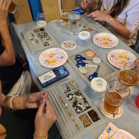 My first ever 'Bead & Sip Workshop' was a success! Thanks to all the ladies who came out and allowed me to show them how to create their own 'pretty little things'. They did such a great job and loved all the different masterpieces they made. So proud of them! And thanks to @thewickedpour for allowing me to host this fun class. Stay tuned for future dates to Bead Classes! Make sure to follow my page on Instagram and Facebook for the events. 😉 If you are a business owner looking for fun eve... Follow My Page, Great Job, So Proud, Business Owner, Stay Tuned, Coming Out, Little Things, Dates, Etsy Shop