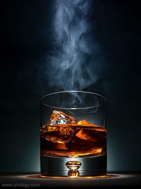 Product Photography Lessons: Smoke Classy Drinks, Cocktail Photography, Product Photography Ideas, Glass Photography, Creative Shot, Drink Photography, Cigars And Whiskey, Tasty Healthy, Product Shoot