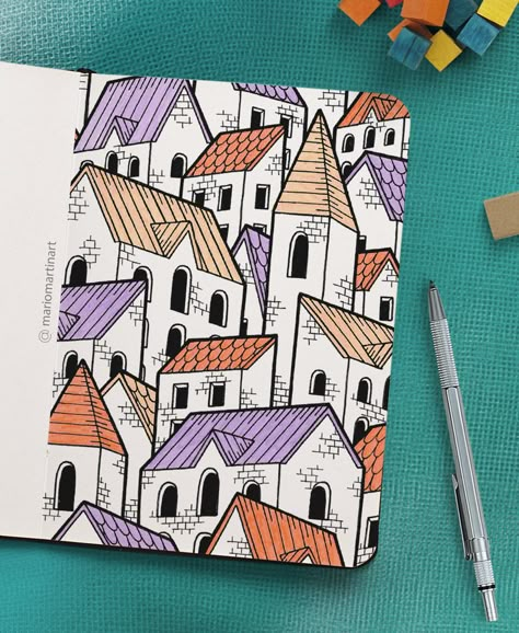 Pattern Sketchbook, Doodle Art For Beginners, Doddle Art, Arte Doodle, Doodle Art Journals, Pen Art Drawings, Zen Doodle Art, Doodle Art Drawing, Easy Doodle Art