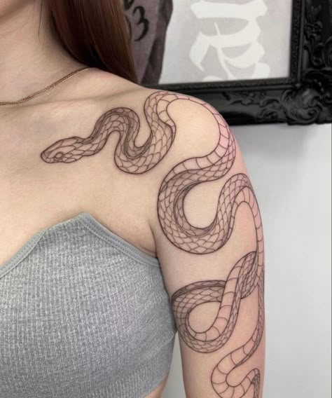 King Cobra Tattoo, Cobra Tattoo, Around Arm Tattoo, Serpent Tattoo, Wrap Tattoo, Snake Tattoos, Snake Tattoo Design, Upper Arm Tattoos, Inspiration Tattoo