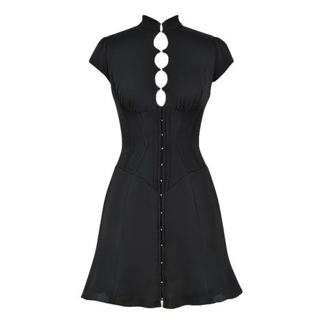 Mini dress House of CB Black size L International in Synthetic - 39164636 Corset Mini Dress, House Of Cb, Dolce E Gabbana, Pretty Dresses, Aesthetic Clothes, Pretty Outfits, Fashion Inspo Outfits, Dress To Impress, Bodice