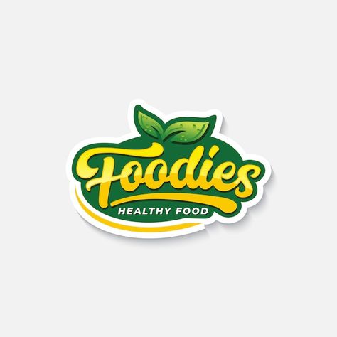 Foodies Logo, Pizza Logo Design, Food Company Logo, Food Brand Logos, Juice Logo, Fruit Logo, Food Company, Food Logo Design, Banana Chips