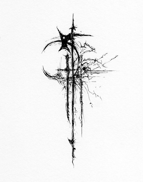 Gotik Tattoo, Piece Tattoo, Sigil Tattoo, Joker Tattoo, Tattoo Style Drawings, Dark Art Tattoo, Jesus Cross, Tattoo Art Drawings, Dream Tattoos