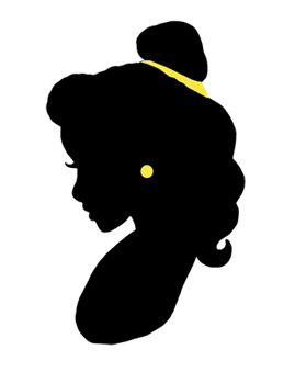 BĘllĘ✨✨✨ ~ ✏️ Portrait ombre ~  La Belle et la Bête  ~ {❤️ Disney ❤️} Disney Stencils, Disney Princess Silhouette, Silhouette Disney, Disney Silhouette, Disney Silhouettes, Beauty And The Beast Party, Princess Silhouette, Belle Beauty And The Beast, Images Disney