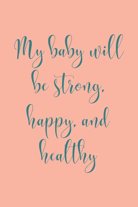 Positive Pregnancy Quotes, Birth Mantras, Hypnobirthing Affirmations, Pregnancy Prayer, Positive Birth, Pregnancy Affirmations, Prayer For Baby, Baby Vision, Birth Affirmations