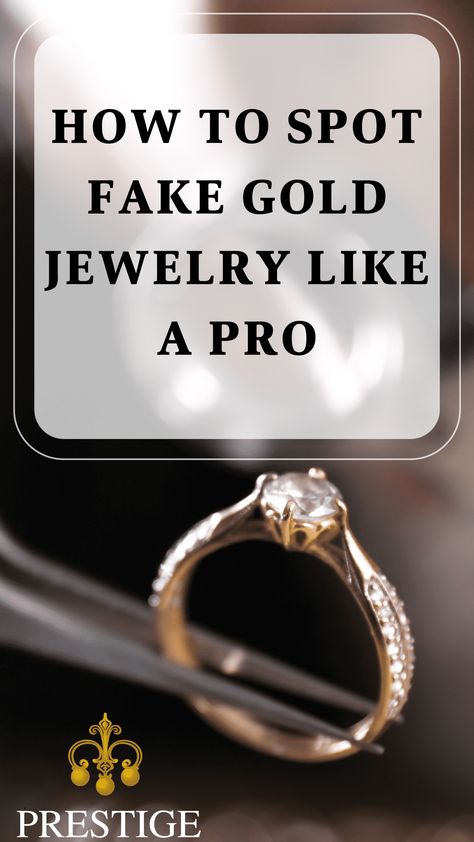 How To Spot Fake Gold Jewelry Like A Pro Identify Jewelry, Clean Fake Jewelry, Thigh Jewelry, Crochet Wire Jewelry, Unique Jewelry Vintage, Crochet Wire, Jewelry Hacks, Real Gold Chains, Selling Stuff