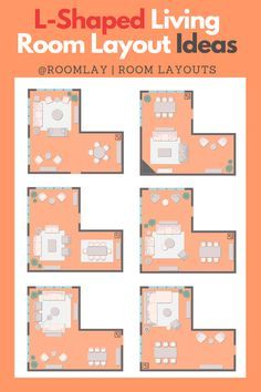 Here are L-shaped living room floor plans to help you find the best layout. #livingroomlayout #L-shapedlivingroom #livingroomfloorplan #l-shapedlivingroomlayout #interiordesign L Shaped Layout Floor Plans, L Living Room Layout, L Shape Living Dining Room Layout, L Shaped Great Room Layout, L Shaped Living Room And Dining Room, L Shape Room Layout, Living Room Designs Floor Plan, L Floor Plans Layout, L Shape Apartment Floor Plans