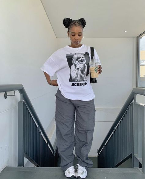 Dope Fashion Outfits, Tomboy Stil, Pakaian Hipster, Tomboy Outfit, Baggy Outfit Ideas, Street Style Outfits Casual, Girly Style Outfits, Neat Casual Outfits, Modest Casual Outfits