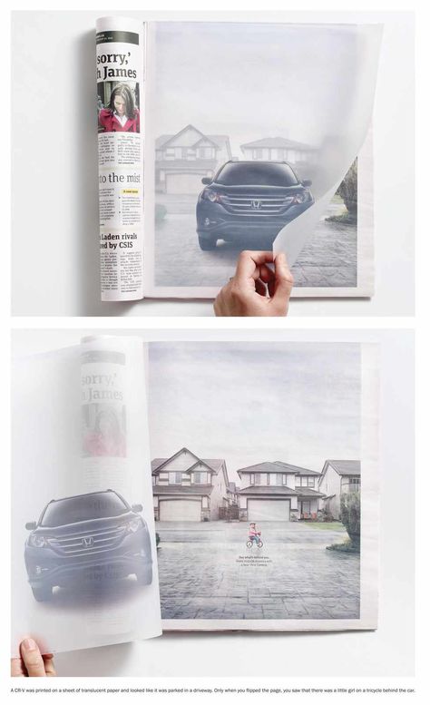 Honda:  Translucent paper Essay Samples, Academic Essay, Analysis Essay, Clever Advertising, Publicidad Creativa, Guerilla Marketing, Best Ads, Argumentative Essay, Creative Content