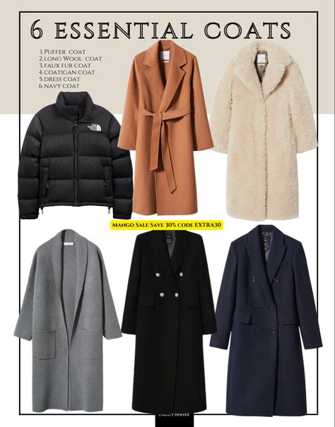 Columbia Winter Coat Woman, Winter Coats Women Canada, Womens Coats Winter Cold Weather, H&m Coats Women, H&m Coats, Wool Coat Style Women, Essential Outerwear Women, Winter Overcoat Outfit Women, Women’s Wool Coat Outfit