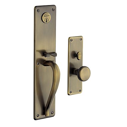 Trenton Entrance Trim  Baldwin Front Door Hardware, Transitional Doors, Estate Interior, Baldwin Hardware, Front Door Handles, Mortise Lock, Entry Doors, Knobs And Pulls, Bronze Finish