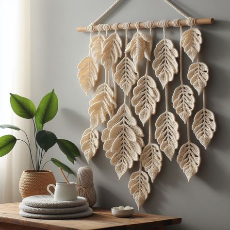 59 Amazing Crochet Wall Hanging Designs You Need to Try Knitted Wall Hanging Pattern, Crocheted Wall Decor, Crochet Wall Art Ideas, Crochet Patterns Home Decor, Home Decor Crochet Ideas, Crochet Hanging Decor, Crochet Office Decor, Yarn Hobbies, Diy Crochet Wall Hanging