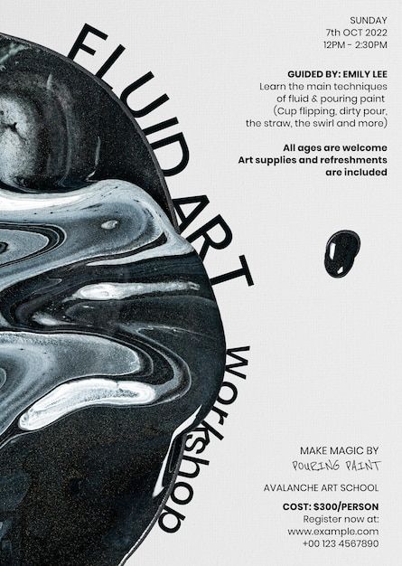 Marble Posters Graphic Design, Marble Graphic Design, Fluid Graphic Design, Art Workshop Poster, Inkscape Art, Graphic Canvas Art, Fluid Aesthetic, Organic Graphic Design, Ink Scape