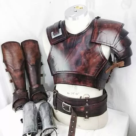 Product Photos | Custom Leather | Benchmark Leatherworks Greek Leather Armor, Leather Plate Armor, Medieval Leather Armor Men, Simple Leather Armor, Leather Armor Reference Drawing, Cosplay Leather Armor, Fantasy Armor Leather, Studded Leather Armor Male, Light Leather Armor Dnd