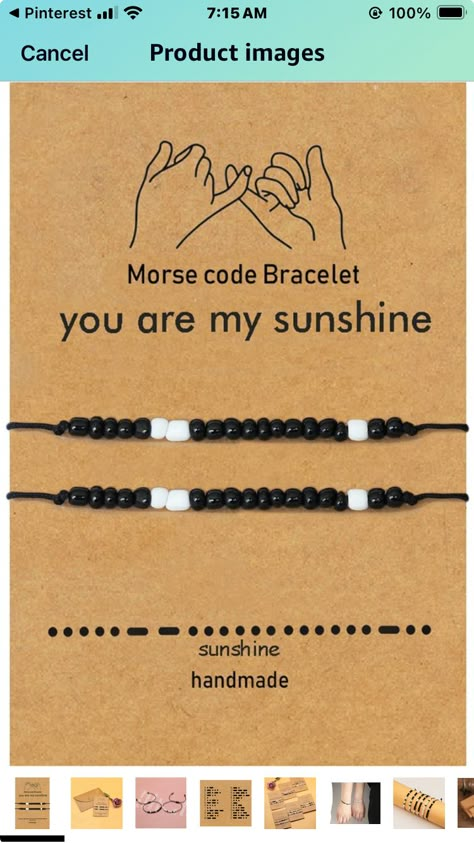 Morse Code Bracelet Ideas, Morse Code Words, Diy Best Friend Gifts, Yellow Gifts, Embroidery Bracelets, Fun Crafts To Do, Morse Code Bracelet, Diy Bracelets Easy, Diy Bracelet Designs