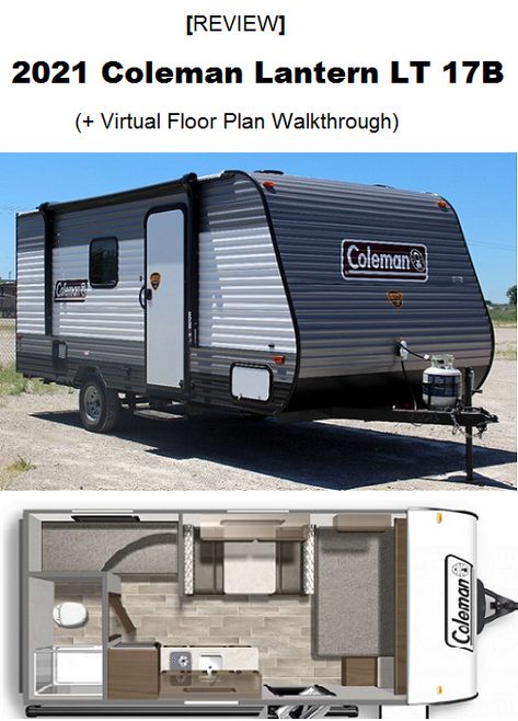 A review and virtual walkthrough of the brand new 2021 Coleman Lantern LT 17B the small lightweight bunkhouse travel trailer. Coleman Lantern Lt 17b Camper, Small Lightweight Travel Trailers, Bunkhouse Camper, Bunkhouse Travel Trailer, Travel Trailer Floor Plans, Lightweight Travel Trailers, Camper Interior Design, Rv Dreams, Coleman Lantern