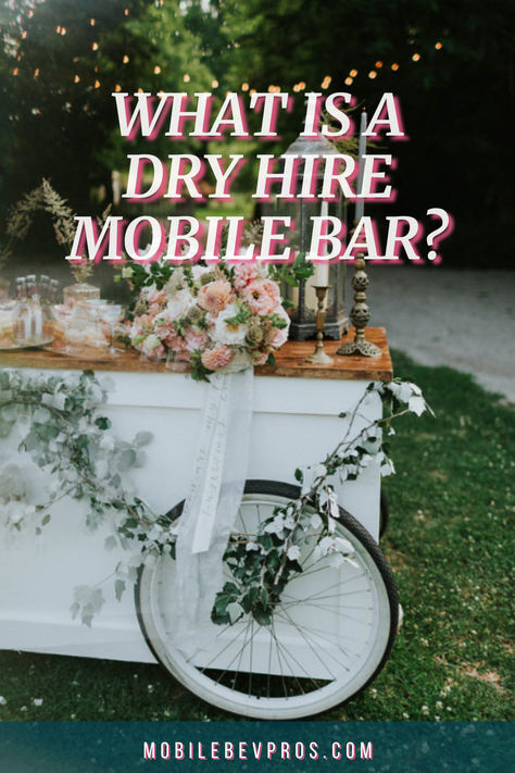 Thinking of starting a mobile bar, but curious how mobile bar business owners are operating without a liquor license? Maybe you’ve heard that they’re operating as a ‘dry hire’ or ‘pour service’ but now you’re wondering what is a dry hire mobile bar.

In this article, we’ll cover what they are, how they work, their benefits, cost analysis, and the legal considerations. Mobile Coffee Bar Trailer, Mobile Drinks Bar, Mobile Bar For Wedding, Mobile Bar Service, Mobile Champagne Bar, Champagne Cart Ideas, Mobile Bar Business Names, Starting A Mobile Bar Business, Diy Mobile Bar How To Build