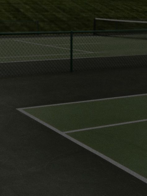 Tennis Dark Aesthetic, Lockscreen Widget, Dark Green Wallpaper, Tennis Aesthetic, Indoor Track, House Aesthetic, Aesthetic Ideas, Green Wallpaper, Green Aesthetic