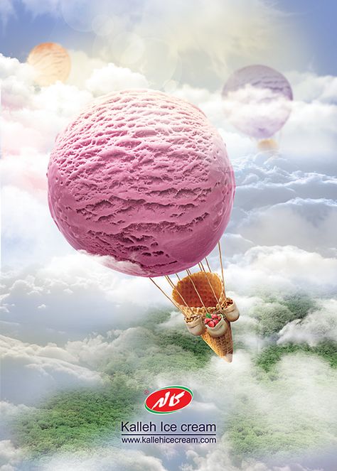 Kalleh Ice Creams ArtWorks on Behance Ice Cream Campaign Ideas, Ice Cream Artwork, Milk Day Creative Ads, Ice Cream Ads Creative, Ice Cream Creative Ads, Ice Cream Ads, Ice Cream Creative, Ice Cream Poster, 귀여운 음식 그림